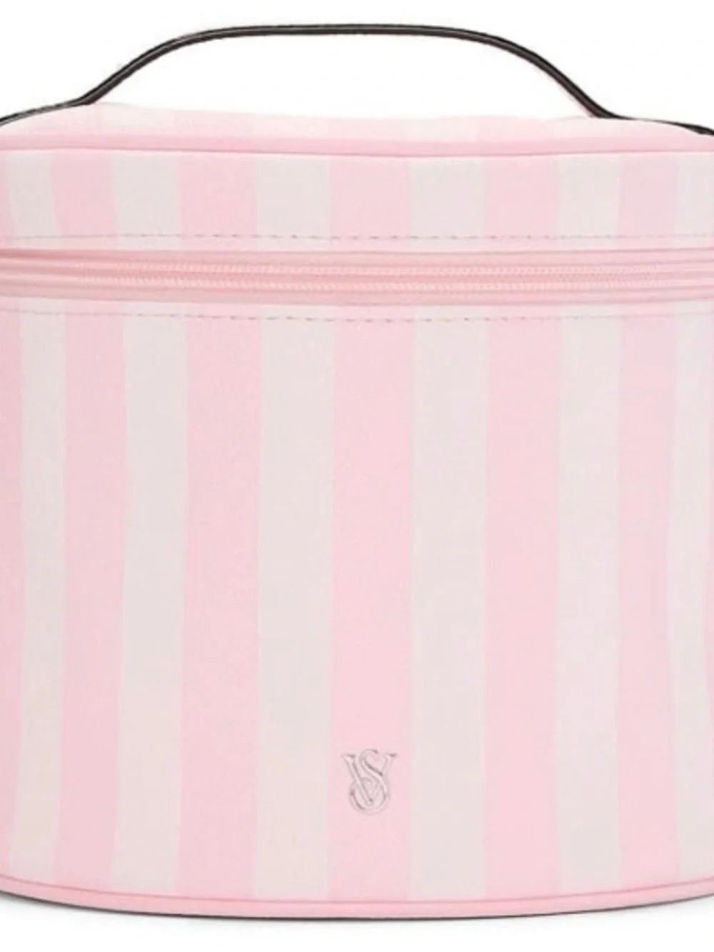 VICTORIA’S SECRET 2 PIECE VANITY MAKEUP/STORAGE CASES IN HERITAGE STRIPES